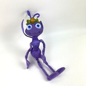 MATTEL Bugs Life Princess Atta Ant Plush Stuffed Toy VTG 90s Disney Pixar 1998